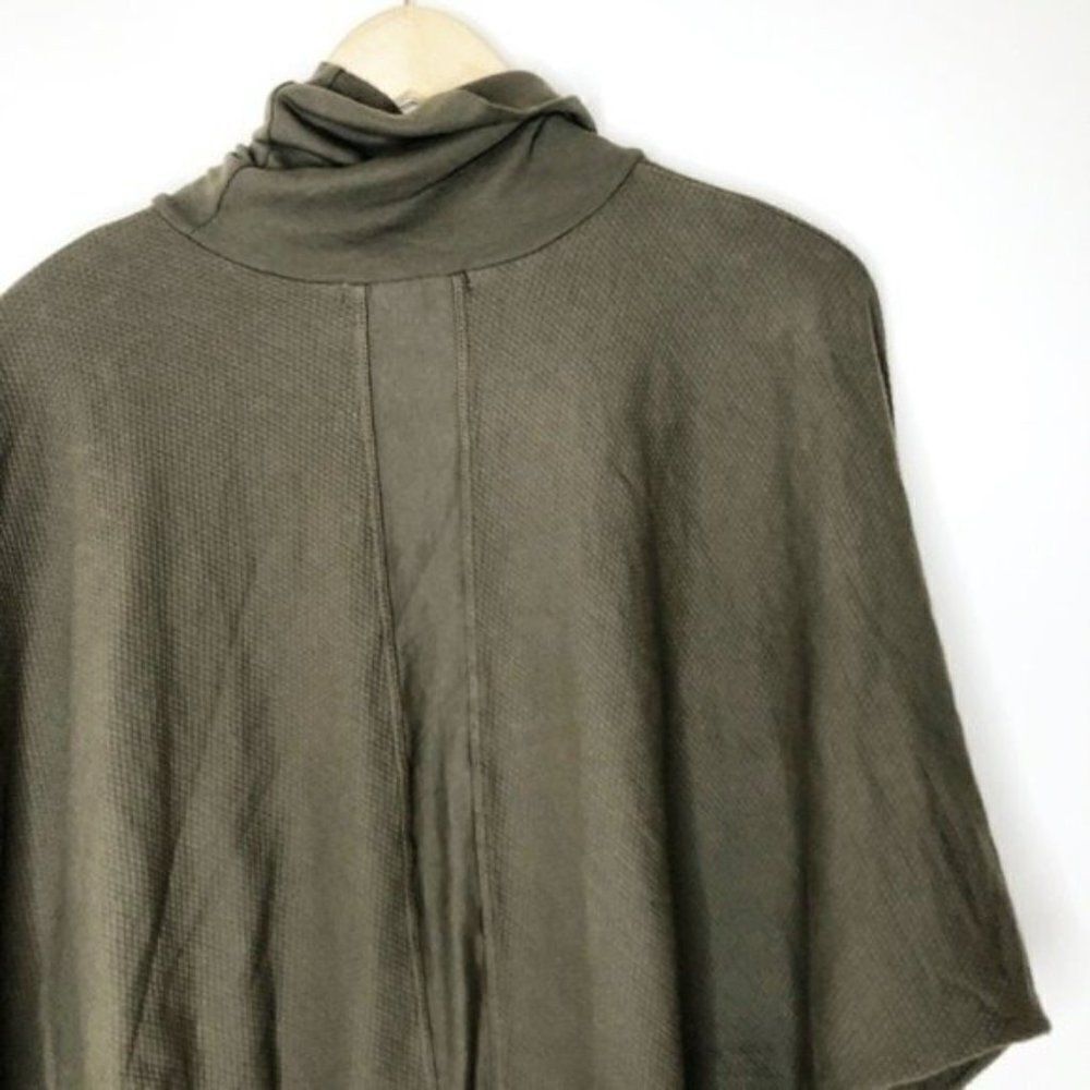 STATESIDE Turtleneck Olive Dolman Sleeve Sweater - Picture 9 of 9
